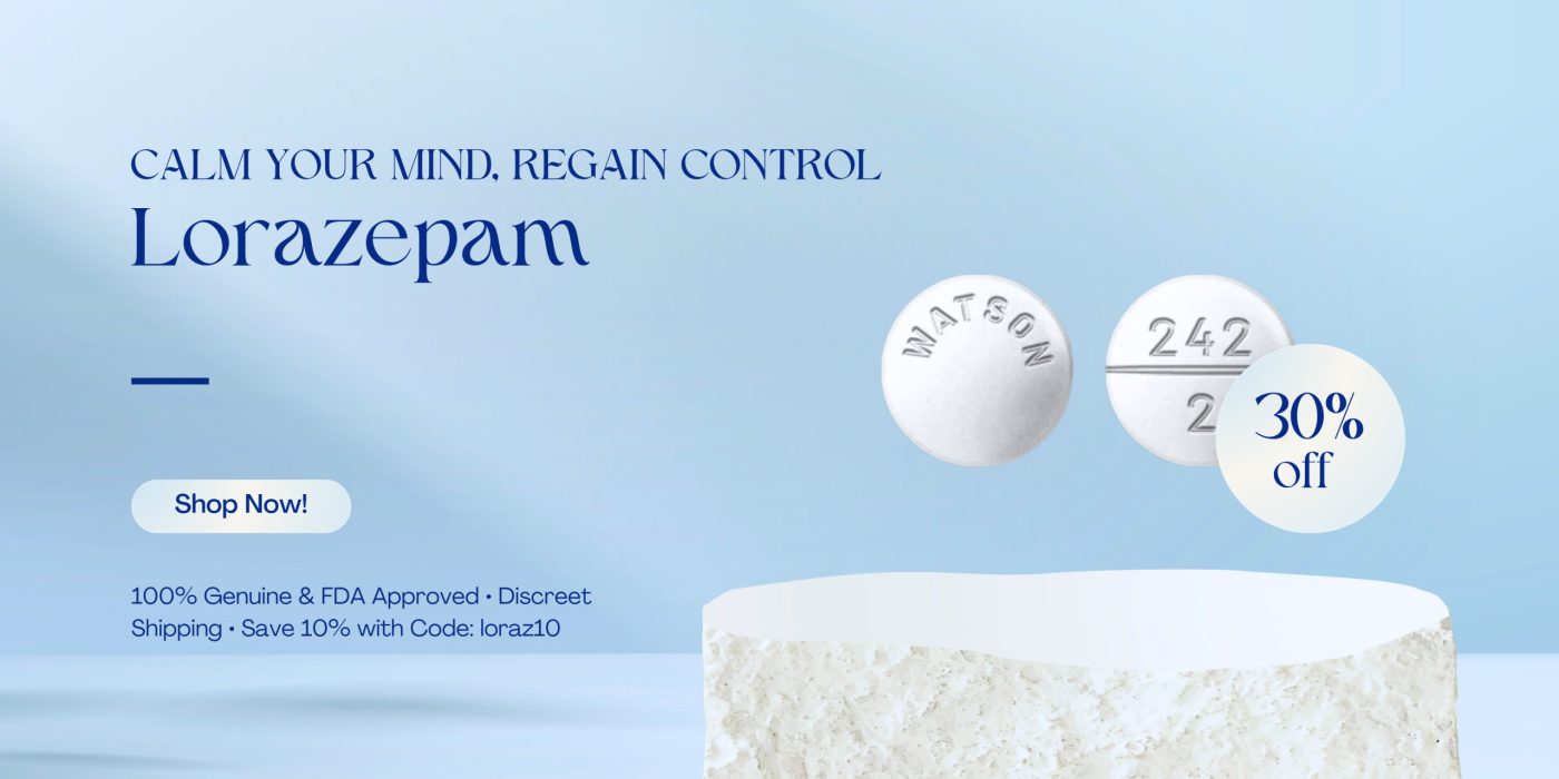 Buy Lorazepam Online – Trusted Pharmacy for Anxiety, Panic, and Insomnia Relief 3 Lorazepam
