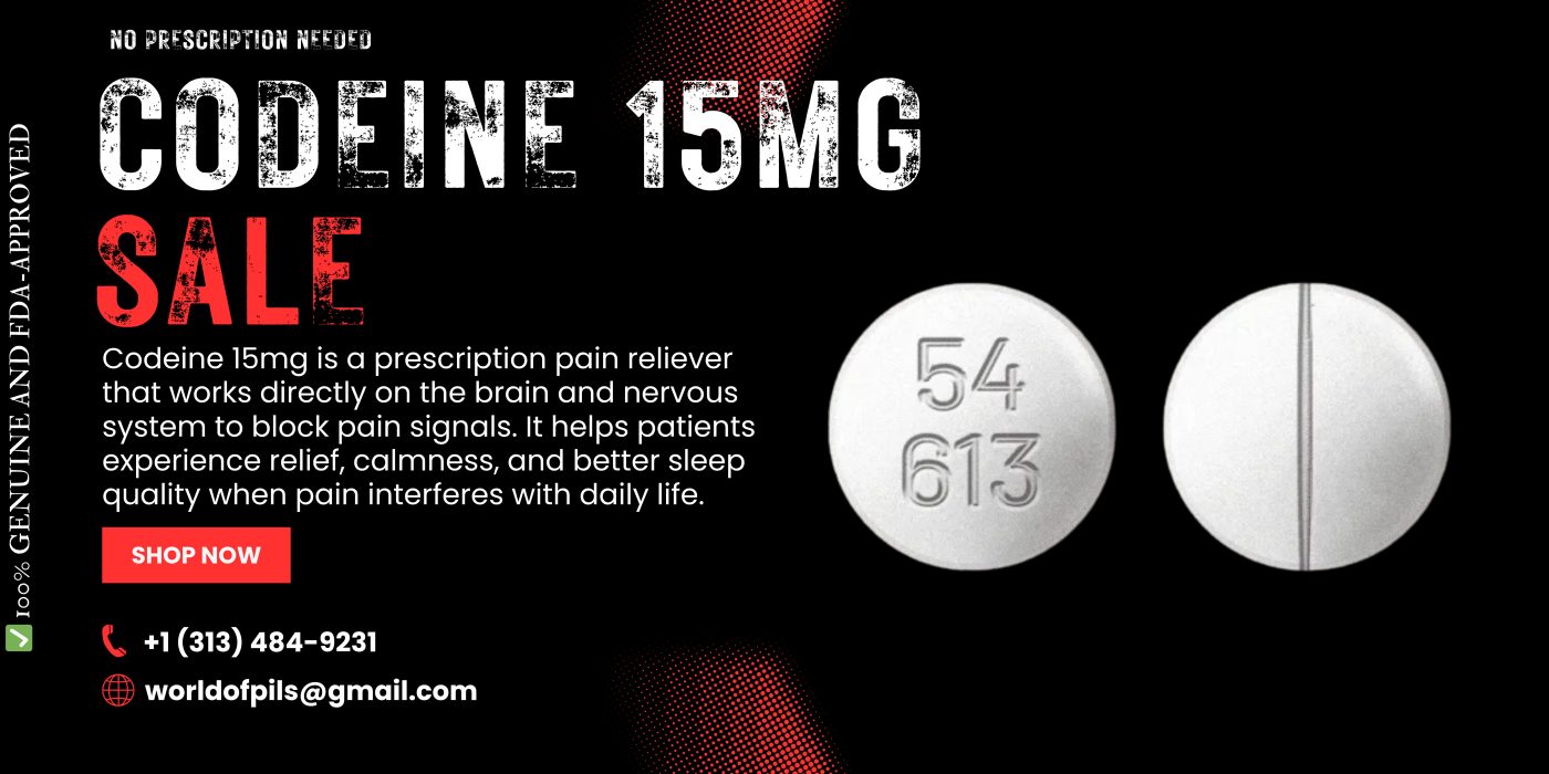 Buy Codeine 15mg Online – Fast Pain Relief You Can Trust 6 Codeine 15mg